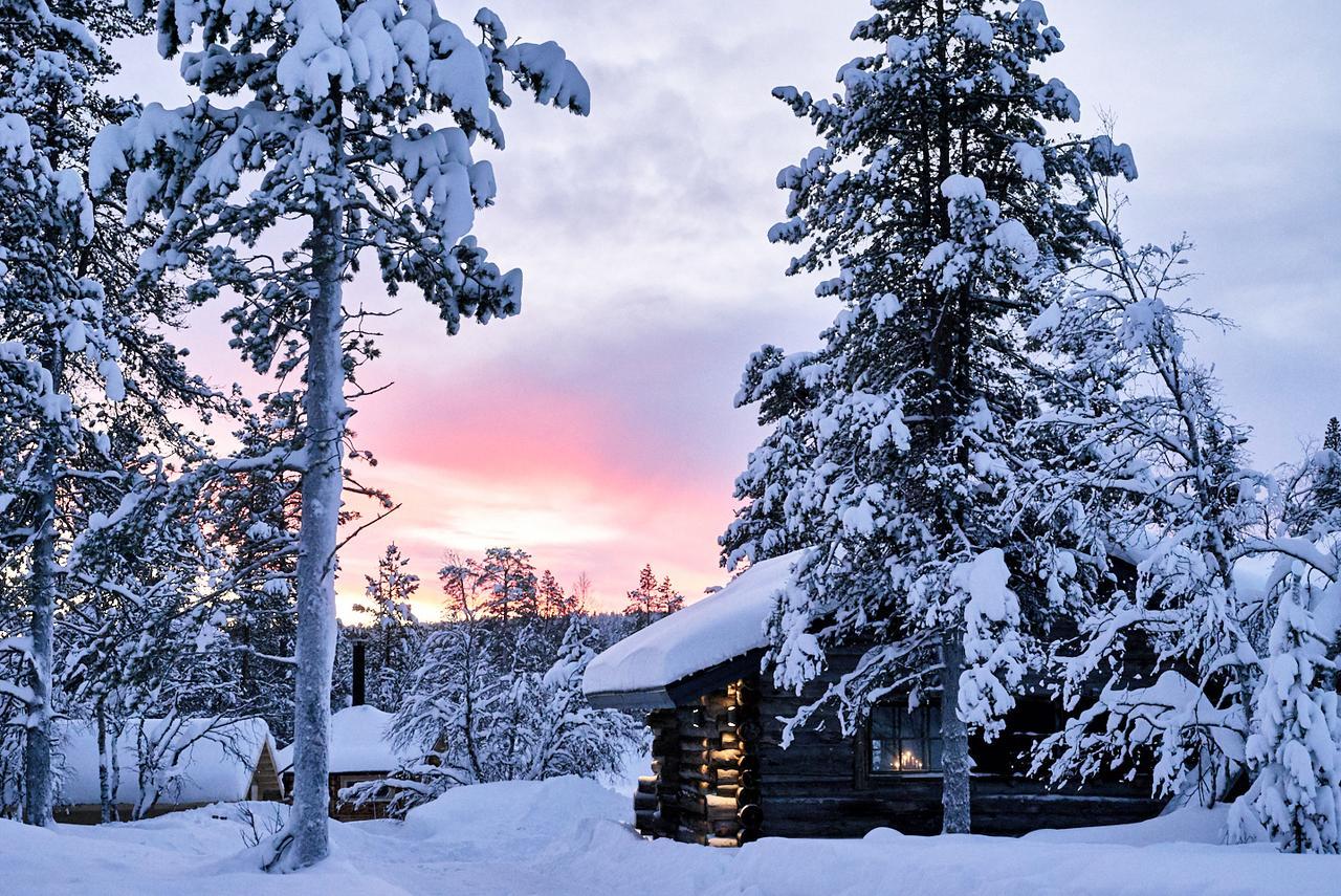 Polar Aurora Cabins Saariselka Exterior foto